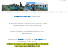 Tablet Screenshot of engelholmsvandrarforening.se